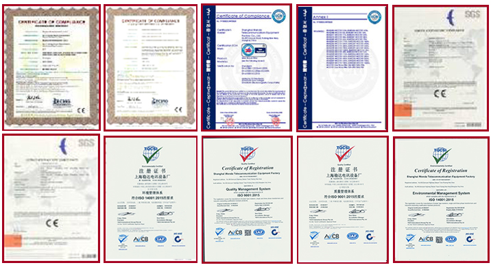 權(quán)威認證：本廠已通過ISO9001:2015國際質(zhì)量管理體系認證、本廠已通過ISO14001:2015環(huán)境管理體系認證、產(chǎn)品符合CE標(biāo)準(zhǔn)